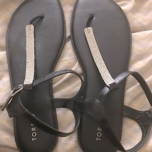 Torrid sandals never worn